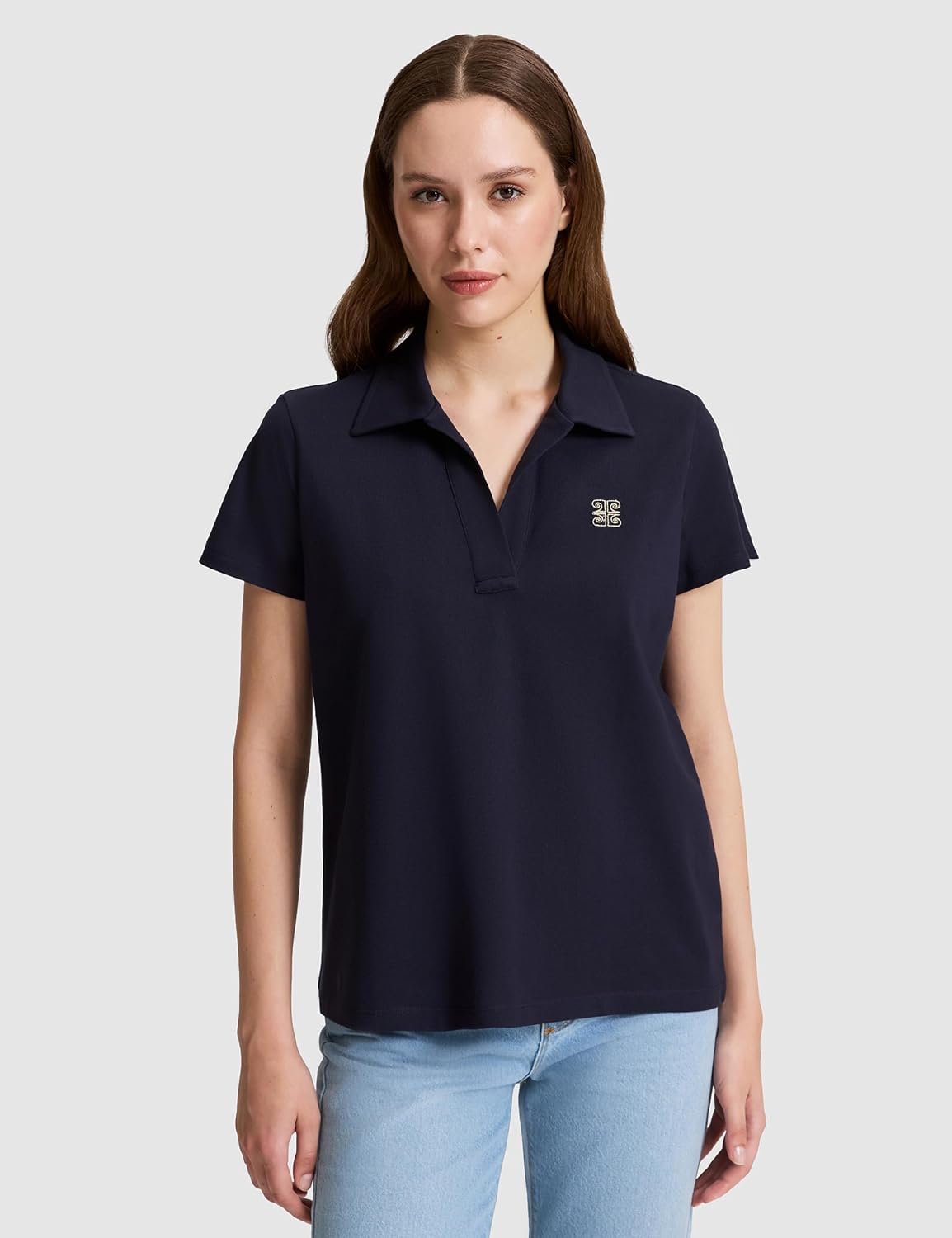Pierre Cardin Kadın Lacivert Tişört 50326890-VR033