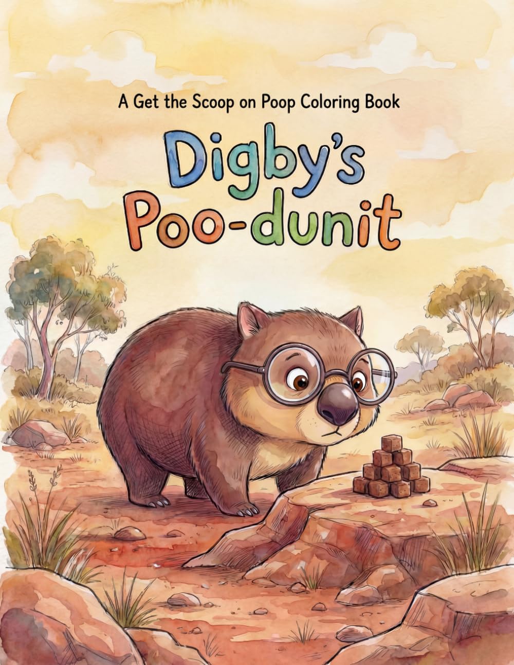 Digby's Poo-dunit Coloring Book: A Get the Scoop on Poop Coloring Book