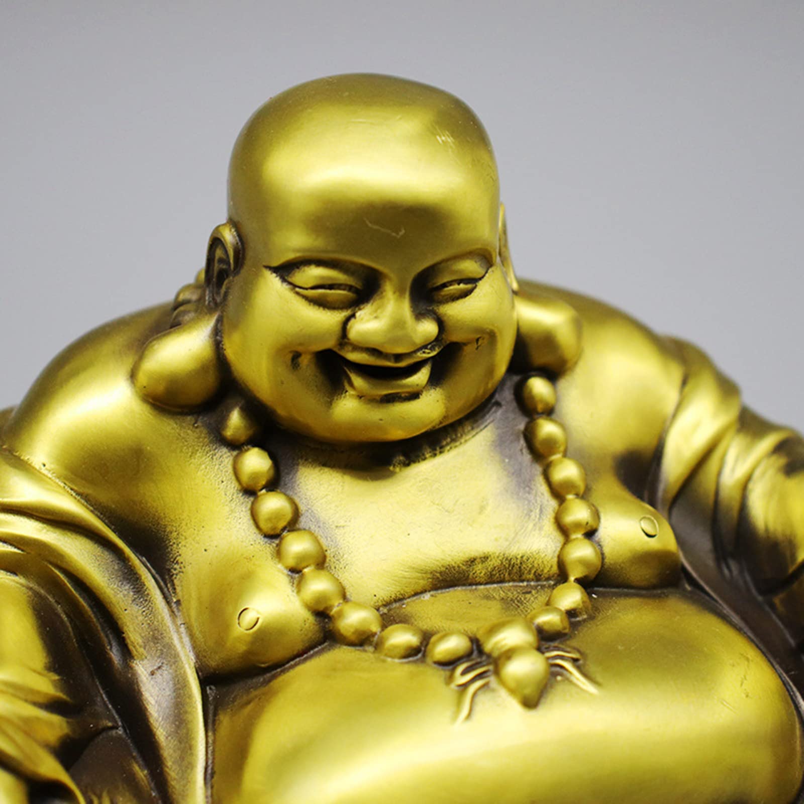 Amazon｜OKJH 開運七福神 仏像 布袋様 弥勒仏像 弥勒菩薩 大黒天 真鍮