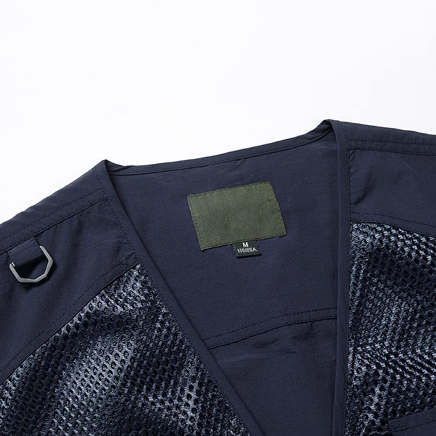 Chaleco Multibolsillo para Hombre Chaleco De Pesca Casual para Exteriores Chaleco Transpirable De Verano Chaqueta De Fotografía De Viaje Multifuncional Sin Mangas