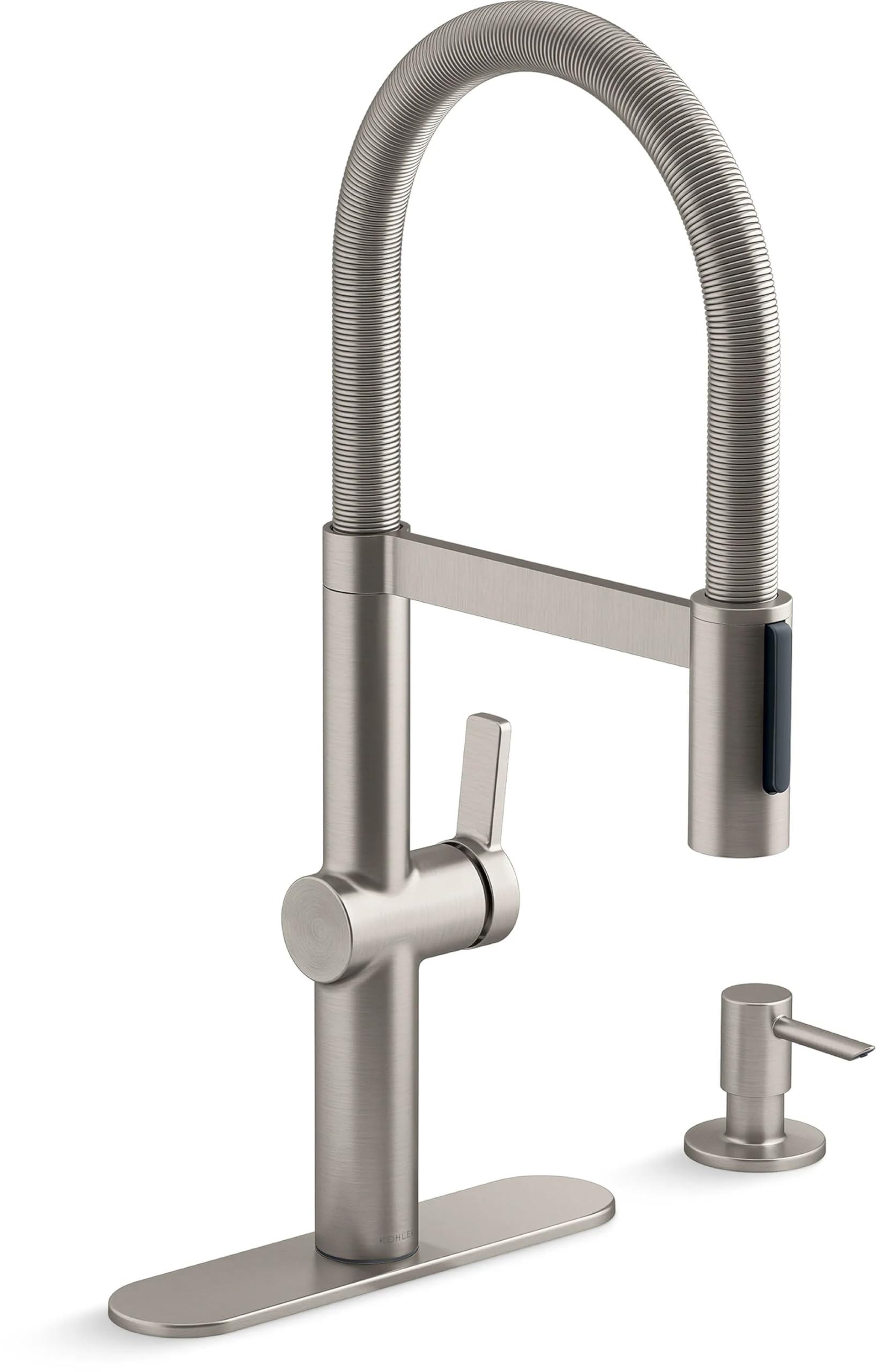 KOHLER Koi Vibrant Stainless Single Handle Pull-Down Kitchen