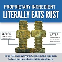 Vista 5 de Gasolina Free All come óxido, aceite penetrante profundo., 1