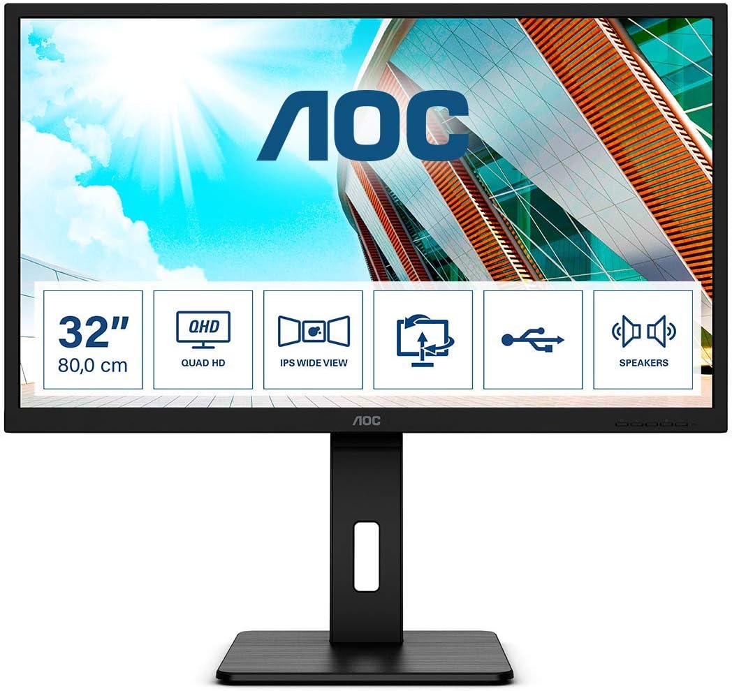 AOC Q32P2 80CM 31.5IN IPS, W128229650