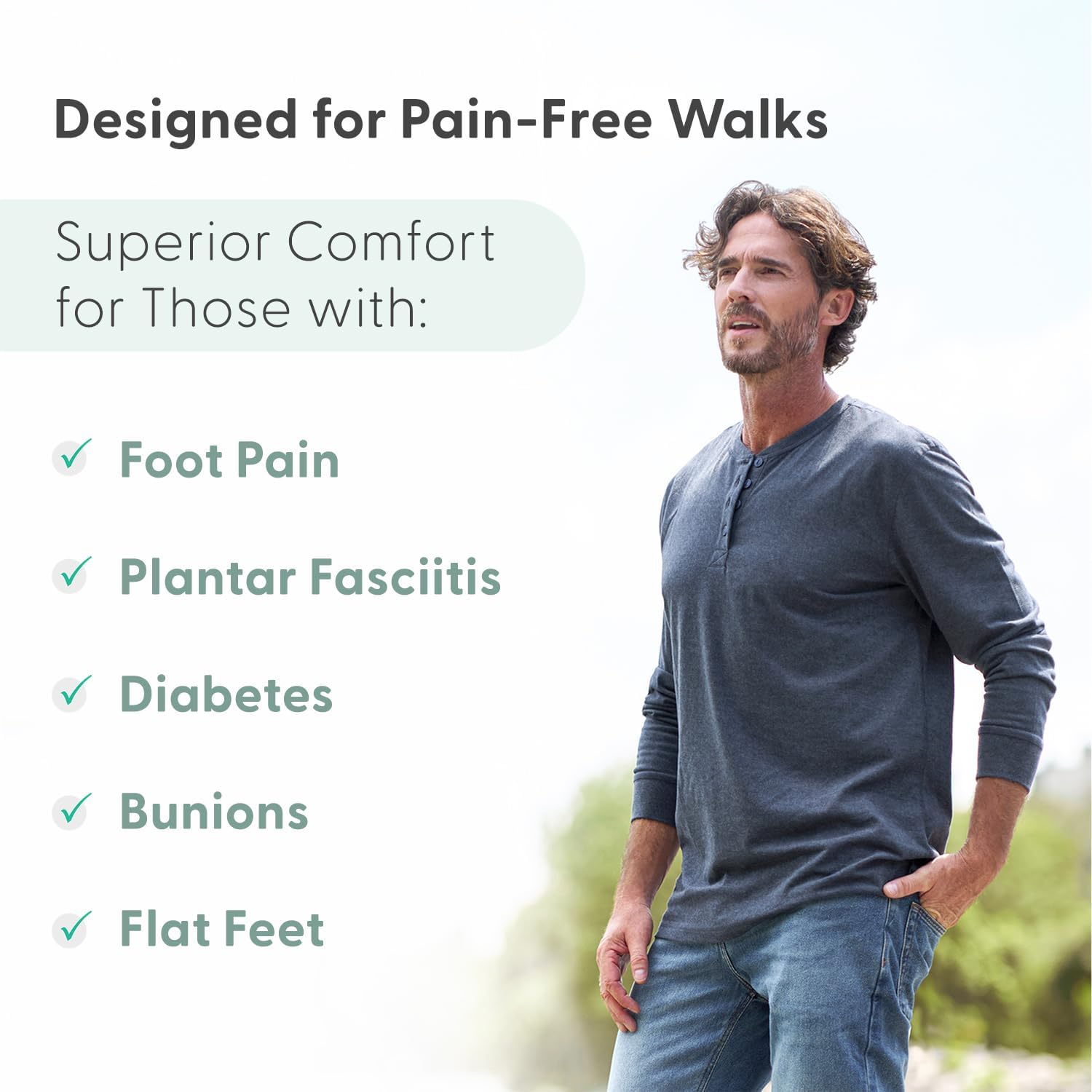 Orthofeet Men's Orthopedic Leather Dalton Slip On Boots - Image 4