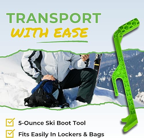 Miniatura 4 de Herramienta para quitar botas de esquí, accesorio de esquí, dispositivo de extracción multiusos para botas de esquí de nieve, patines de hielo,