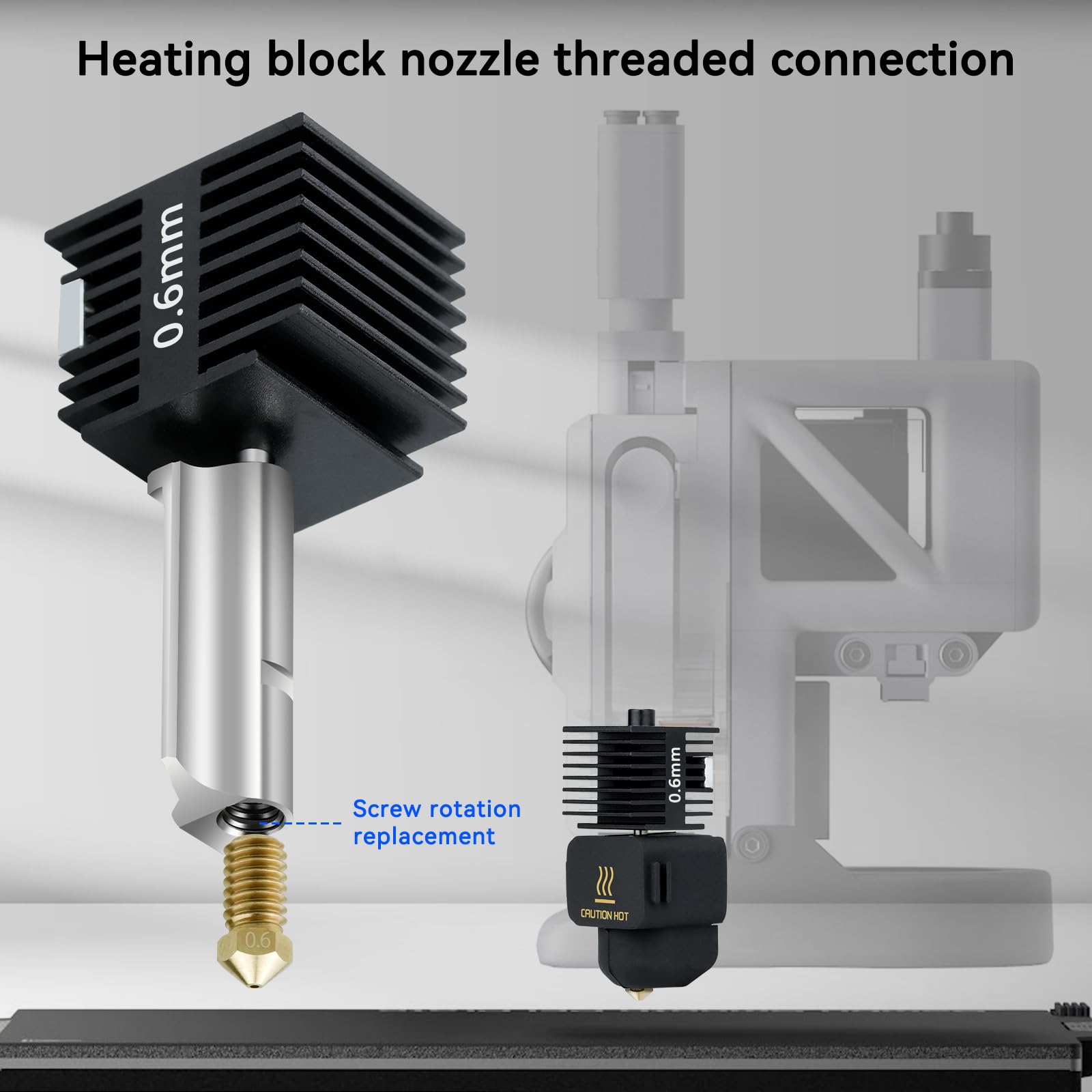 Amazon | 3Dプリンター Bambu Lab Hotend a1 Mini 0.6mm ホットエンド
