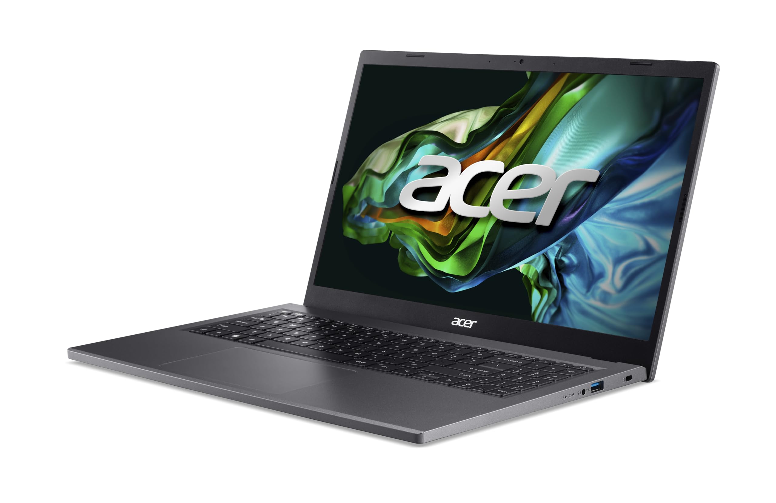 acer Aspire Go 15 - Ordenador Portátil 15,6" (Intel Core i7 13620H, 16 GB RAM DDR5, 1024 GB SSD, Windows 11 Home, Intel UHD Graphics) Color Plata, Teclado QWERTY Español con Teclado númerico — view 3
