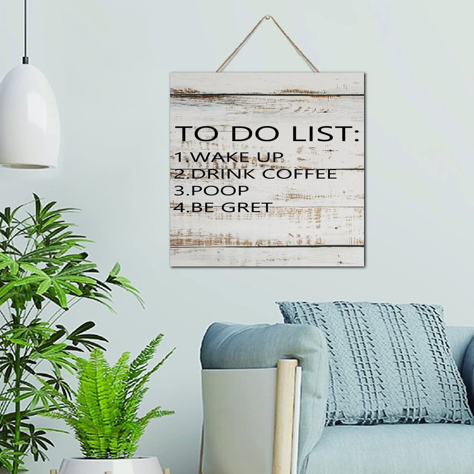 Plaque murale en bois noble style rustique chic avec dictons ciselés