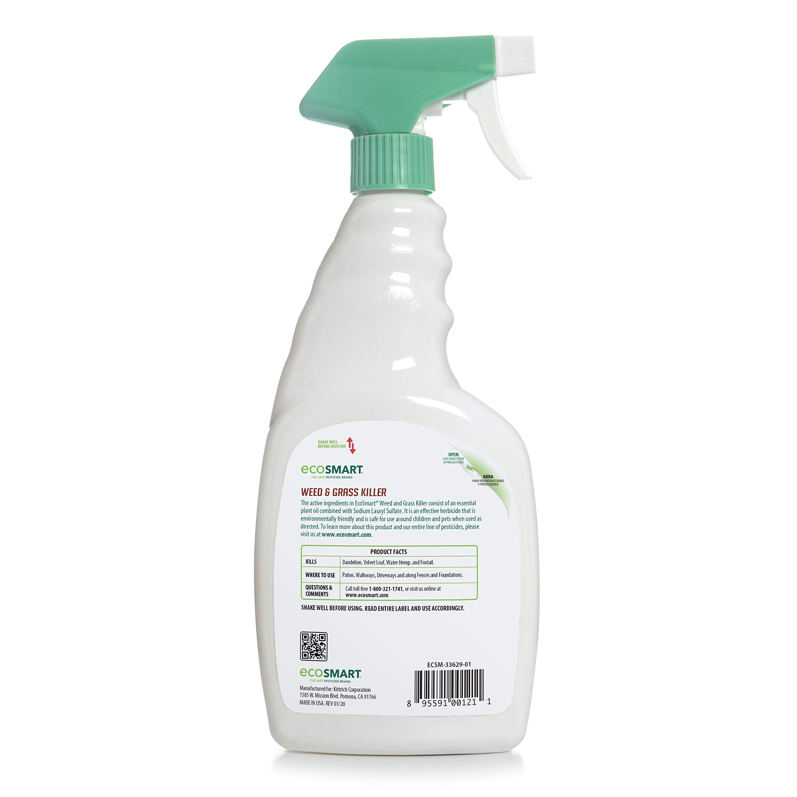 Buy EcoSmart Natural, GlyphosateFree Weed and Grass Killer Readyto