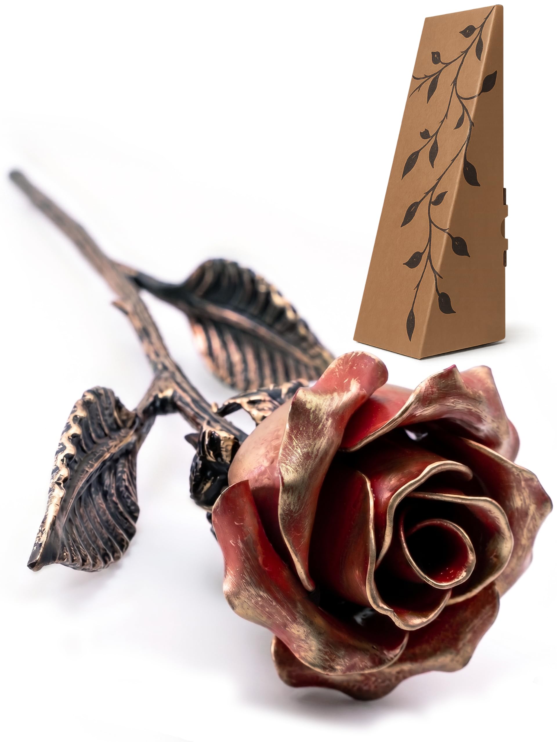 Amazon.com: MakuliSmit Hand Forged Wrought Iron Rose - Romantic