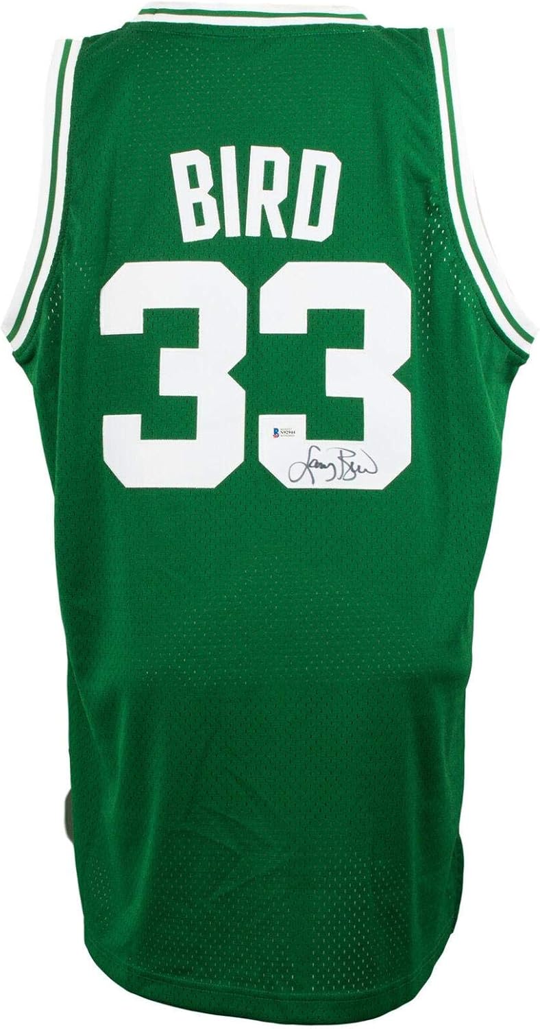 Signed Larry Bird Jersey Adidas Hardwood Classics 2XL BAS Beckett
