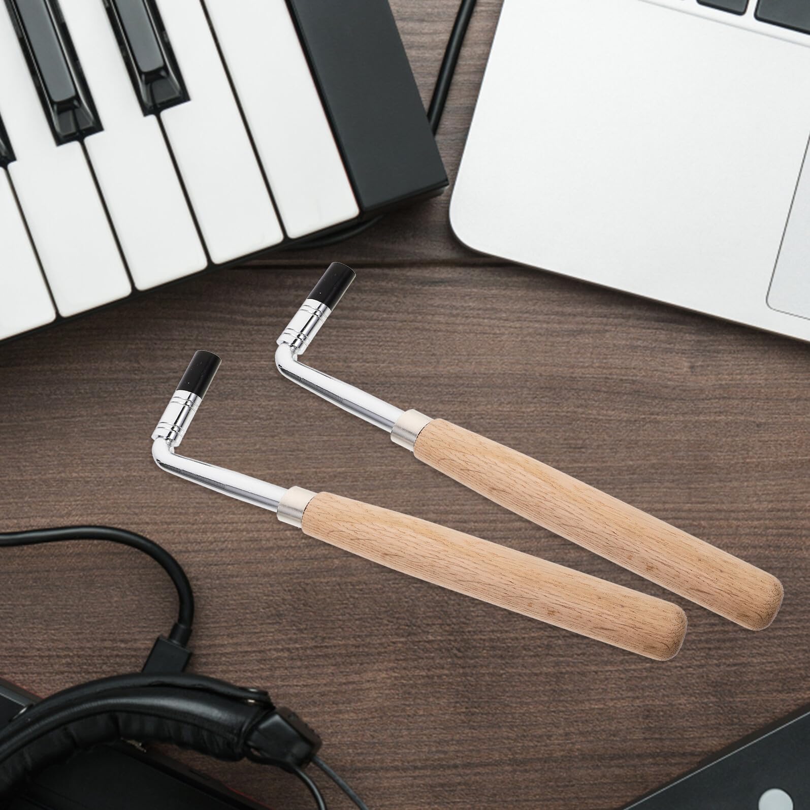 SECFOU Clé pour Piano Portable Robuste Outil Professionnel Précis Accessoire Pratique pour Accordeur