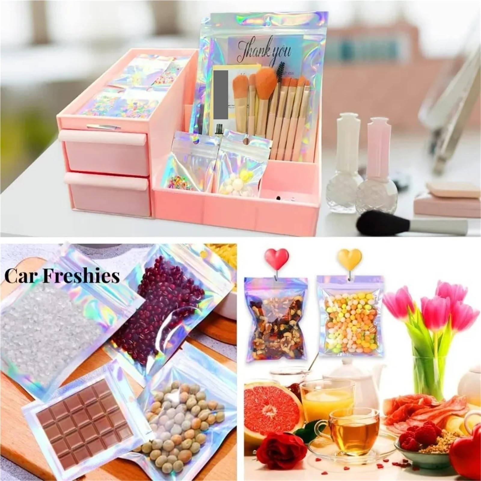 300 bolsas láser resellables for pequeñas empresas para Joyas, Chuches y Regalos