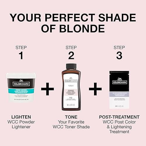 Miniatura 8 de WELLA colorcharm - Tonificadores permanentes líquidos para tonificar el cabello, 1.4 fl oz  El empaque puede variar