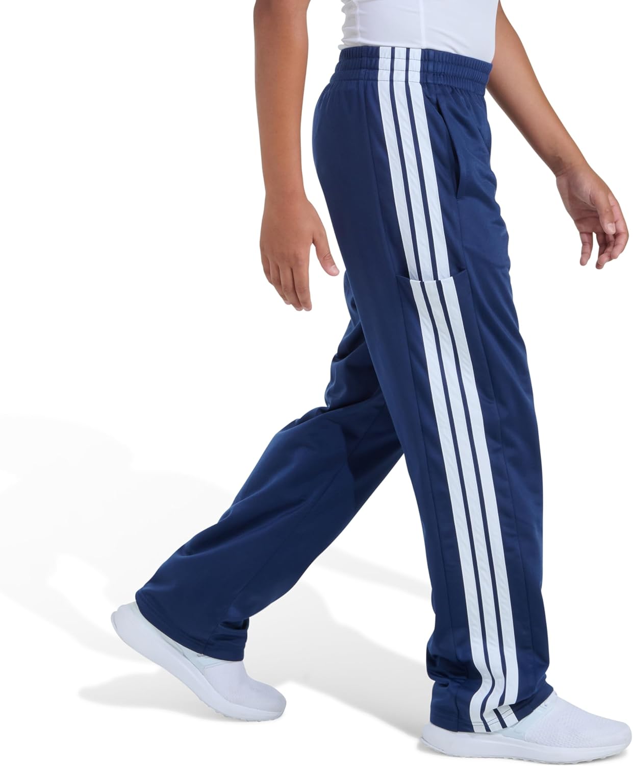 Adidas Boys' Iconic Tricot Jogger Pants - Image 3
