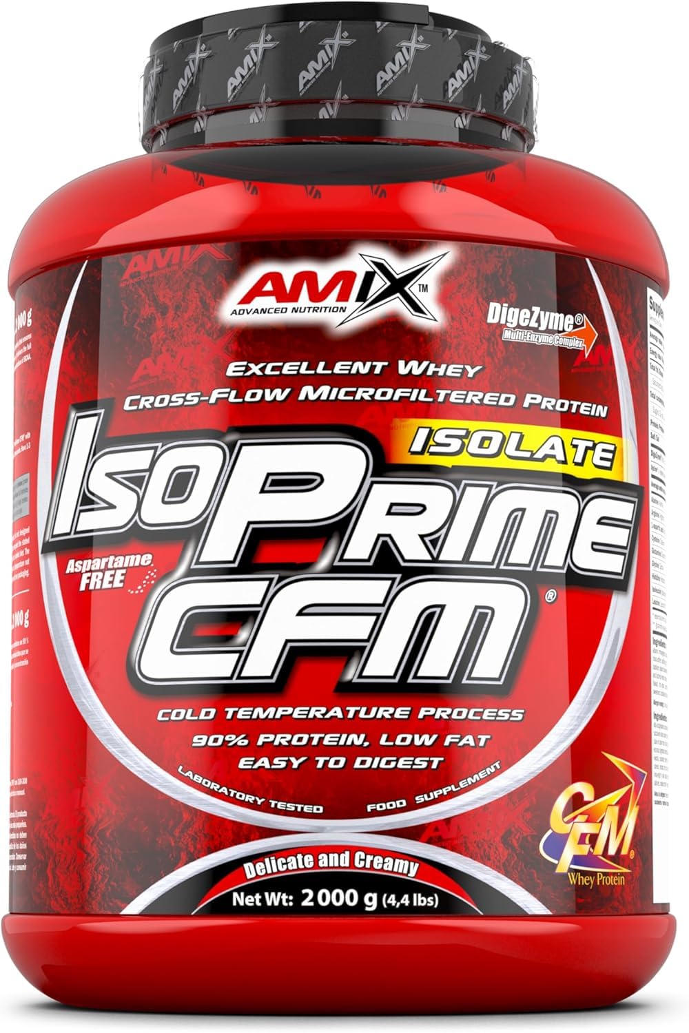 AMIX Isoprime CFM Isolate - 2 Kg Doble Chocolate blanco