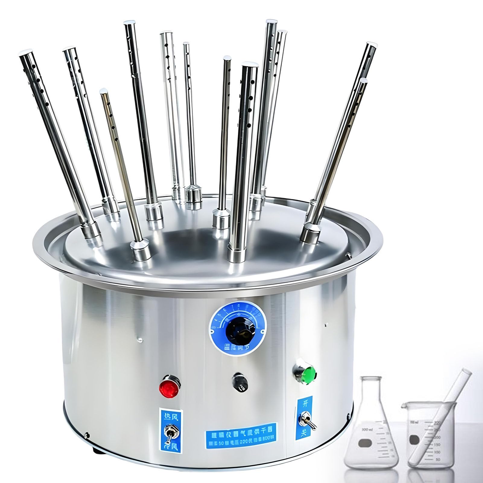 Secador de Flujo de Aire para Material de Vidrio de Laboratorio 20Holes
