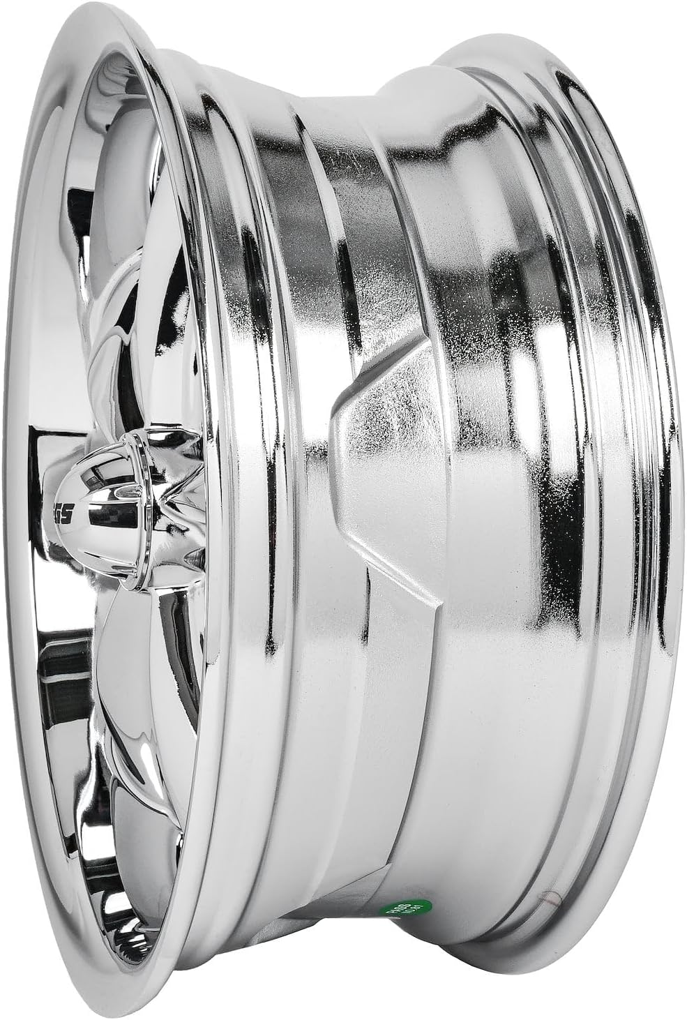 JEGS 681356 Resto-Rod Wheel Size: 17 x 8 Bolt Pattern: 5 x 4.75 Back Spacing: 4.