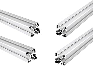 4PCS 600mm 4040 Aluminum Profile T-Slot Width 8mm European Standard Anodized Aluminum Profile Linear Rail for CNC Workbench and 3D Printer