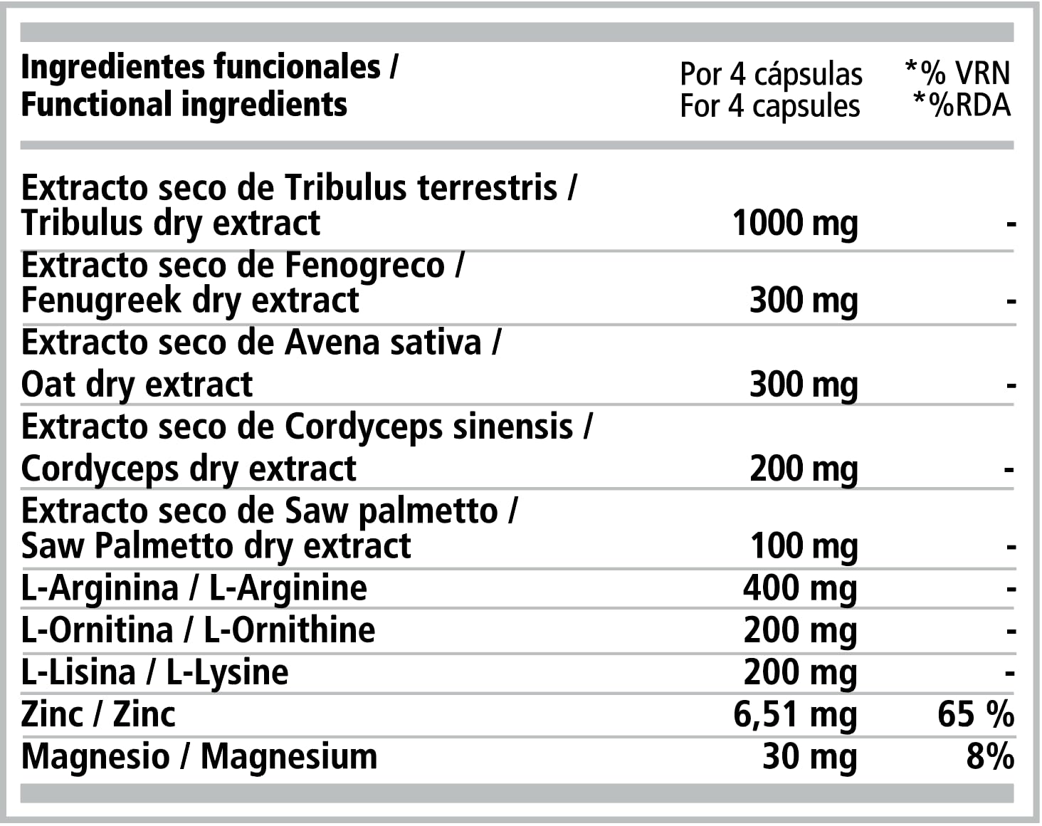 Striker 120 cápsulas