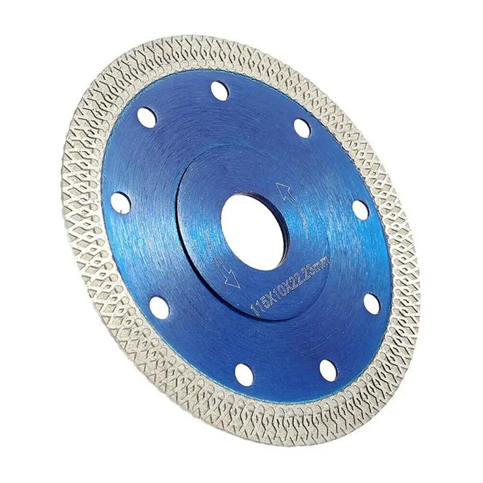 Turbo ostrze diamentowe granitowe marmur tarcza tnąca porcelana ceramiczne ostrza 105/115/125 mm do szlifierki kątowej diamentowej 1 sztuka (czerwony 115 mm)