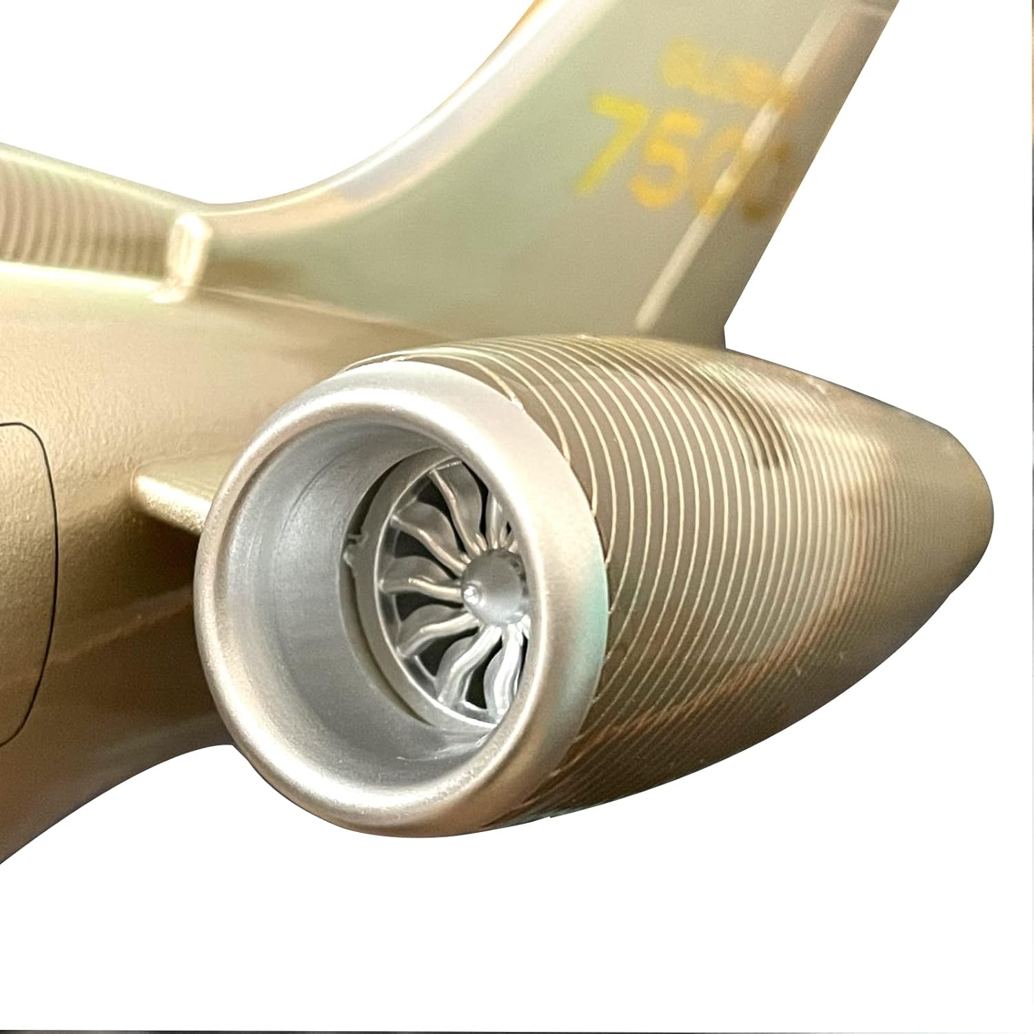 YQGLCKJ 20” 1:72 Scale Models Airplane Alloy Diecast Airplane Model, Gulfstream Resin Model Plane for Adults with Stand and Gift Box (Gold) Adult Collectibles and Decoration Gift