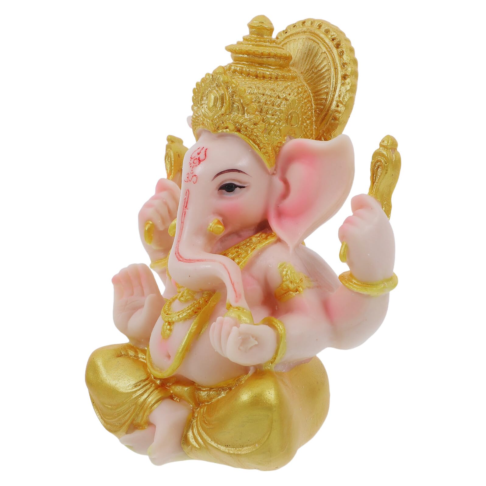 OUNONA Elefante Scultura Figurina in Ornamento Casa per Ricchezza Decorazione Tavolo Soggiorno