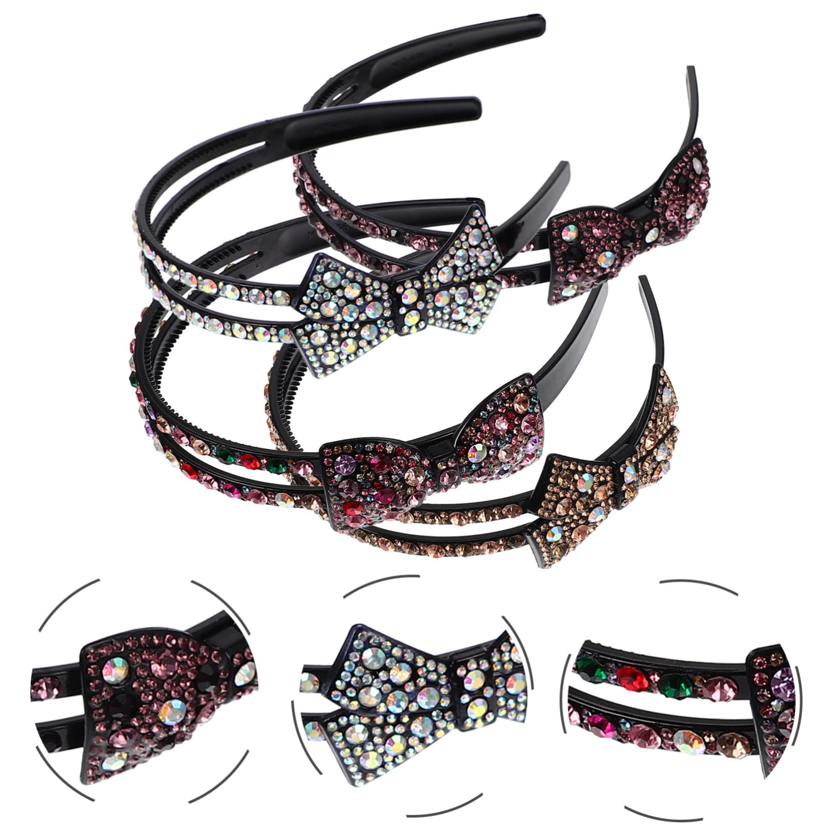 Didiseaon 8pezzi Fasce Per e Cerchietti Antiscivolo Per e Ragazze Accessori Per e Cerimonie Confezione Ab