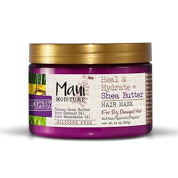 Maui Moisture Revive & Hydrate + Shea Butter Hair Mask, 12 Ounce