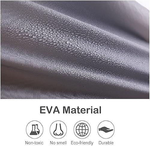 Miniatura 2 de Ponchos de lluvia para adultos, mujeres y hombres (paquete de 2 a 5), impermeables reutilizables de EVA con capucha, equipo de lluvia portátil