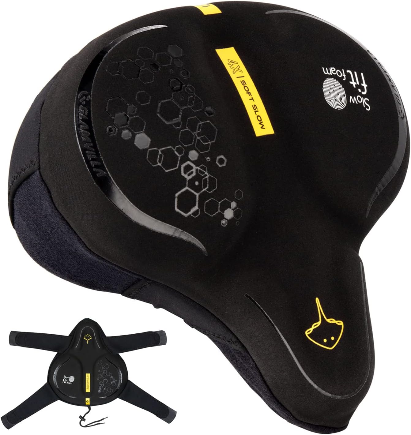 Gel Bike Seat Cushion,Bike Saddles Cover, H HOMEMART Breathable