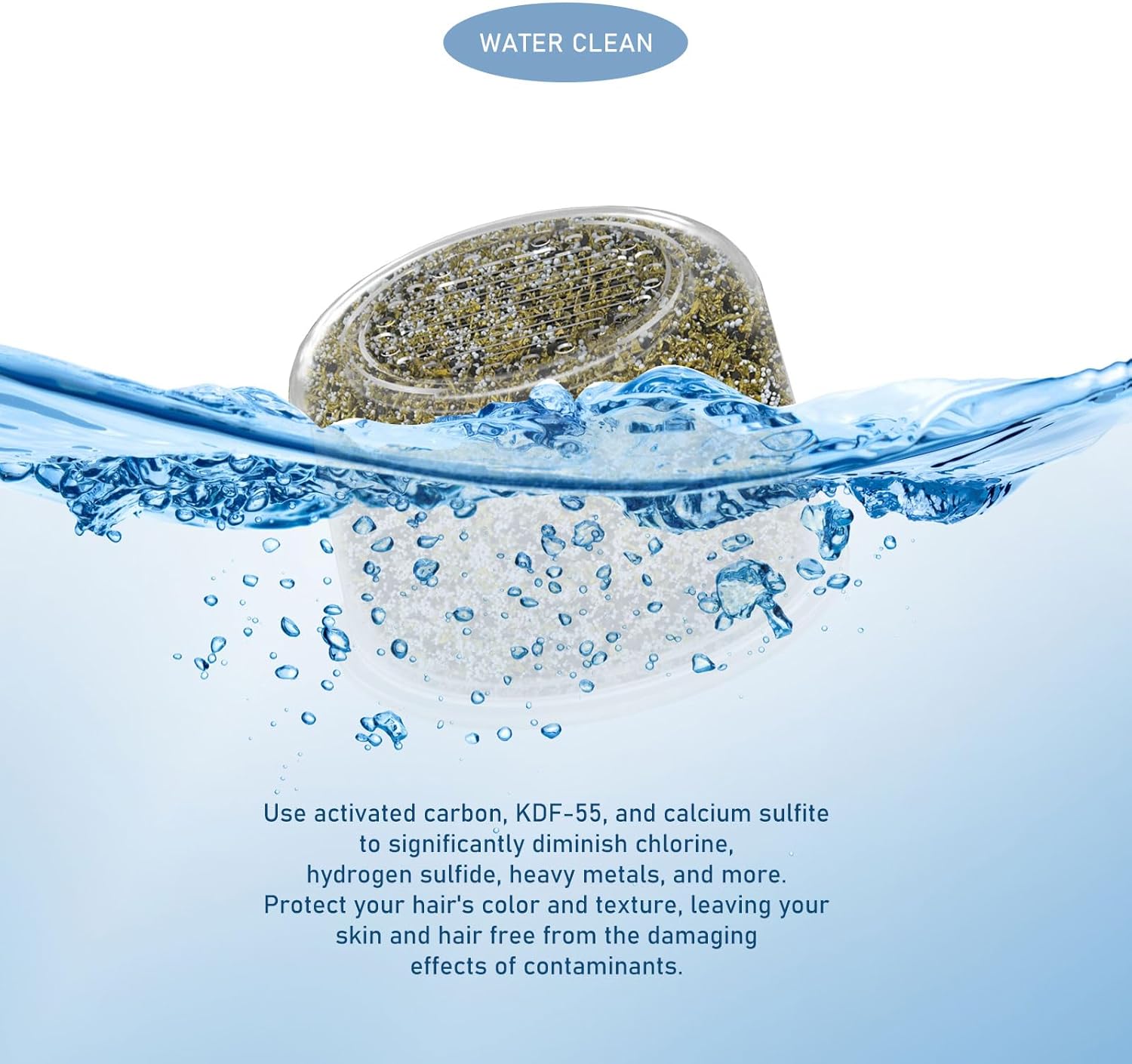 Shower Head Filter Replacement Cartridge Compatible with All Canopy Handheld & Fixed Filtered Shower Head, Shower Filter For Hard Water, 4 Pack - Image 3