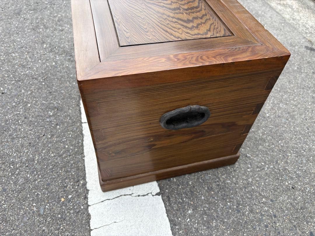 Amazon.co.jp: 長火鉢 木製 火鉢 銅製落とし付き 抽斗収納 : DIY・工具