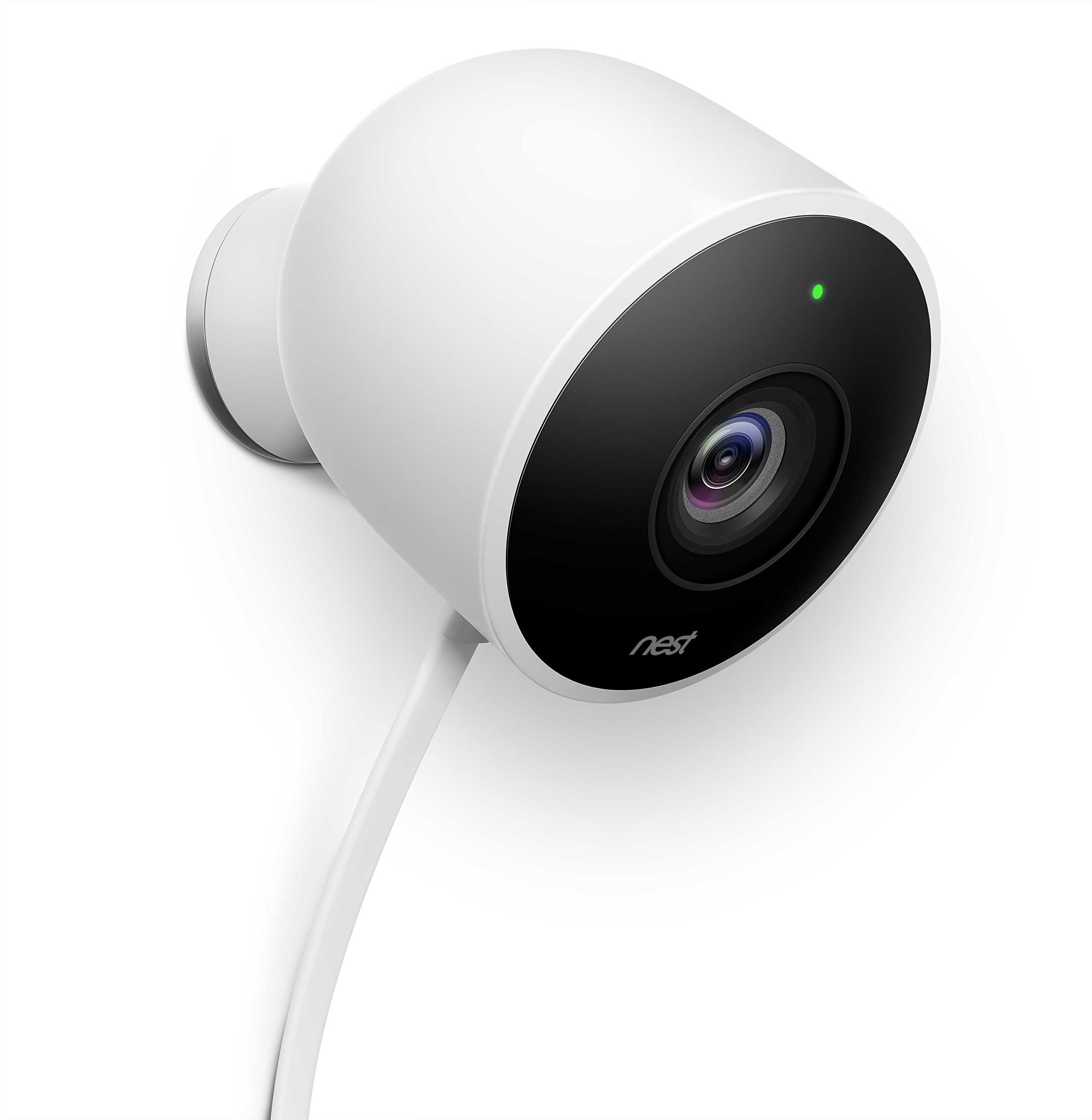 Google Nest Cam Outdoor Bianca – Sicurezza In Casa Con Visione HD 1080p, Angolo 130°, Notturna E Resistente Alle Intemperie - 5