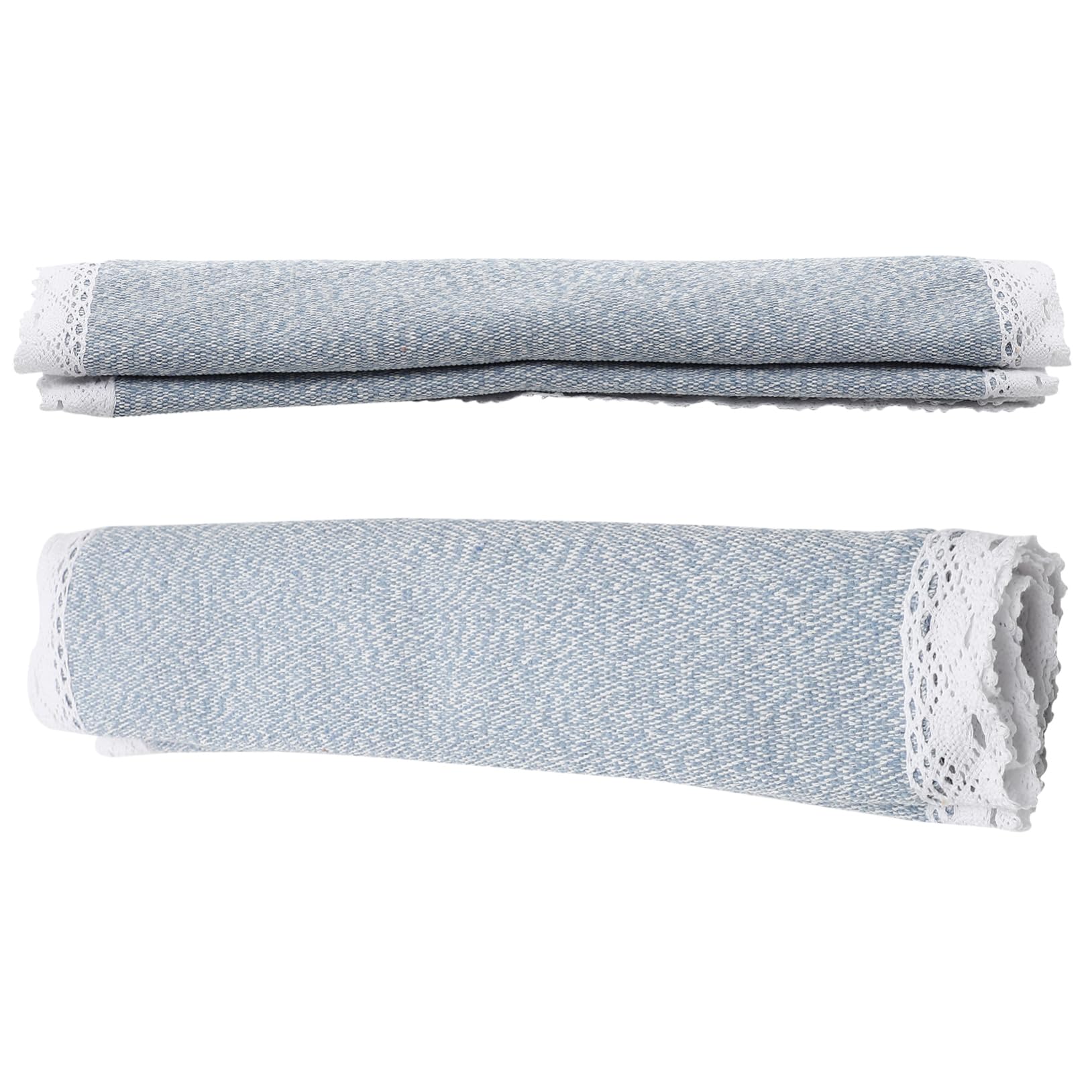 Housse de protection pour accoudoirs antidérapante en lin | Lot de 2 pièces