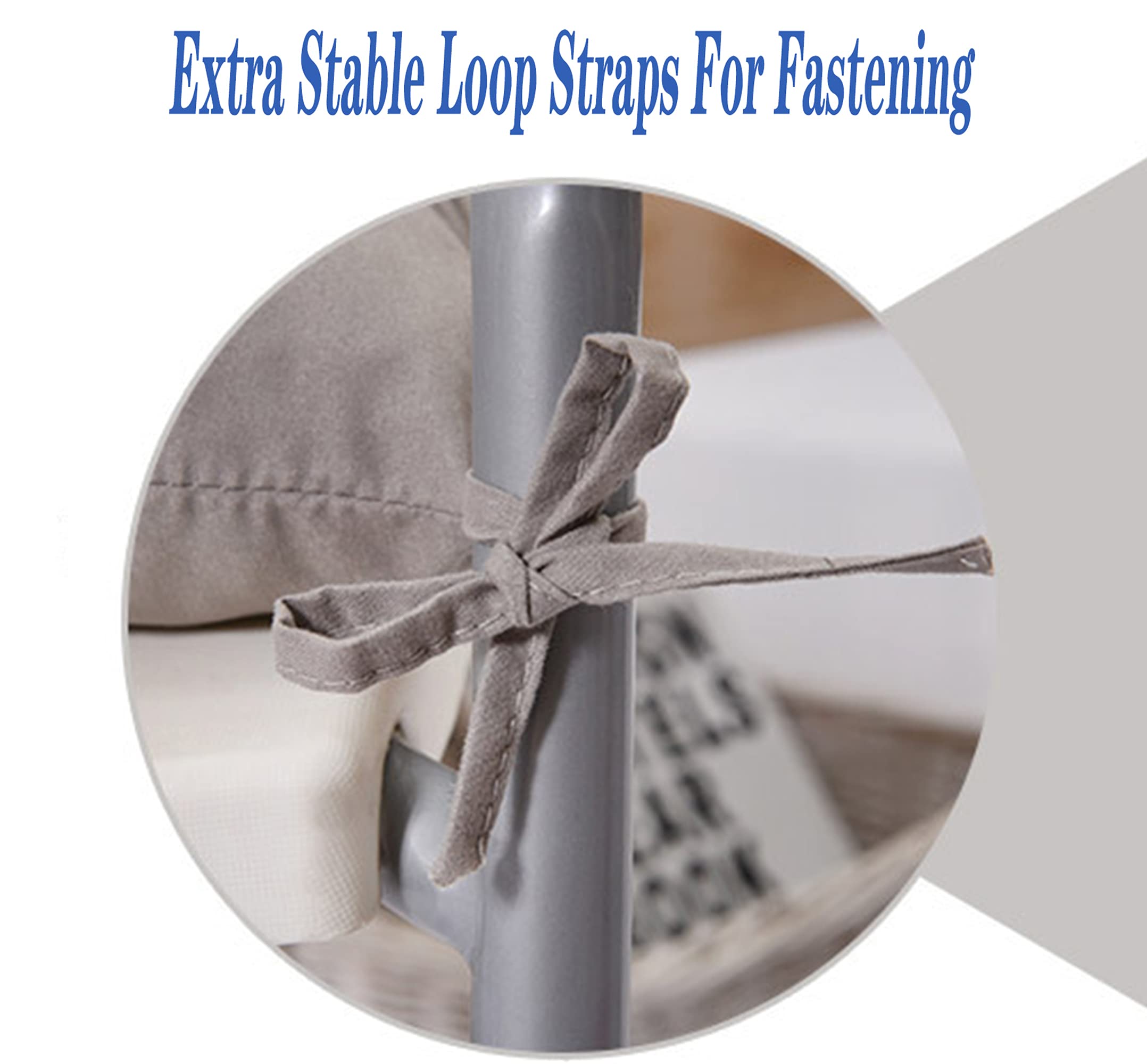 Lot De 6 Coussins De Chaise De Jardin, Salle à Manger, Salon, Cuisine, Voiture, Bureau (bordeaux