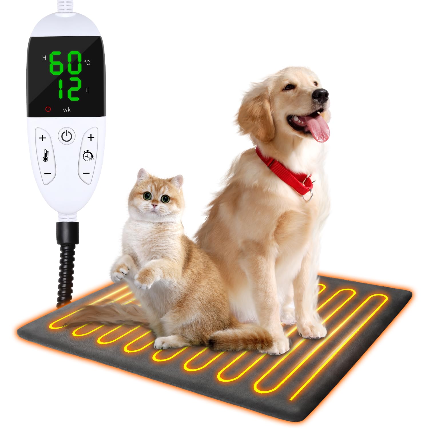 Amazon | PONLEE ペット用ホットカーペット 犬用ホットカーペット