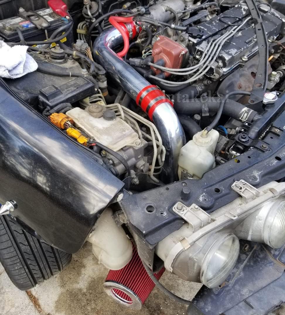 INTAKEKAI Performance Air Intake (Compatible with 1994-2001 ACURA INTEGRA 1.8L l4 MODELS) (BLACK)