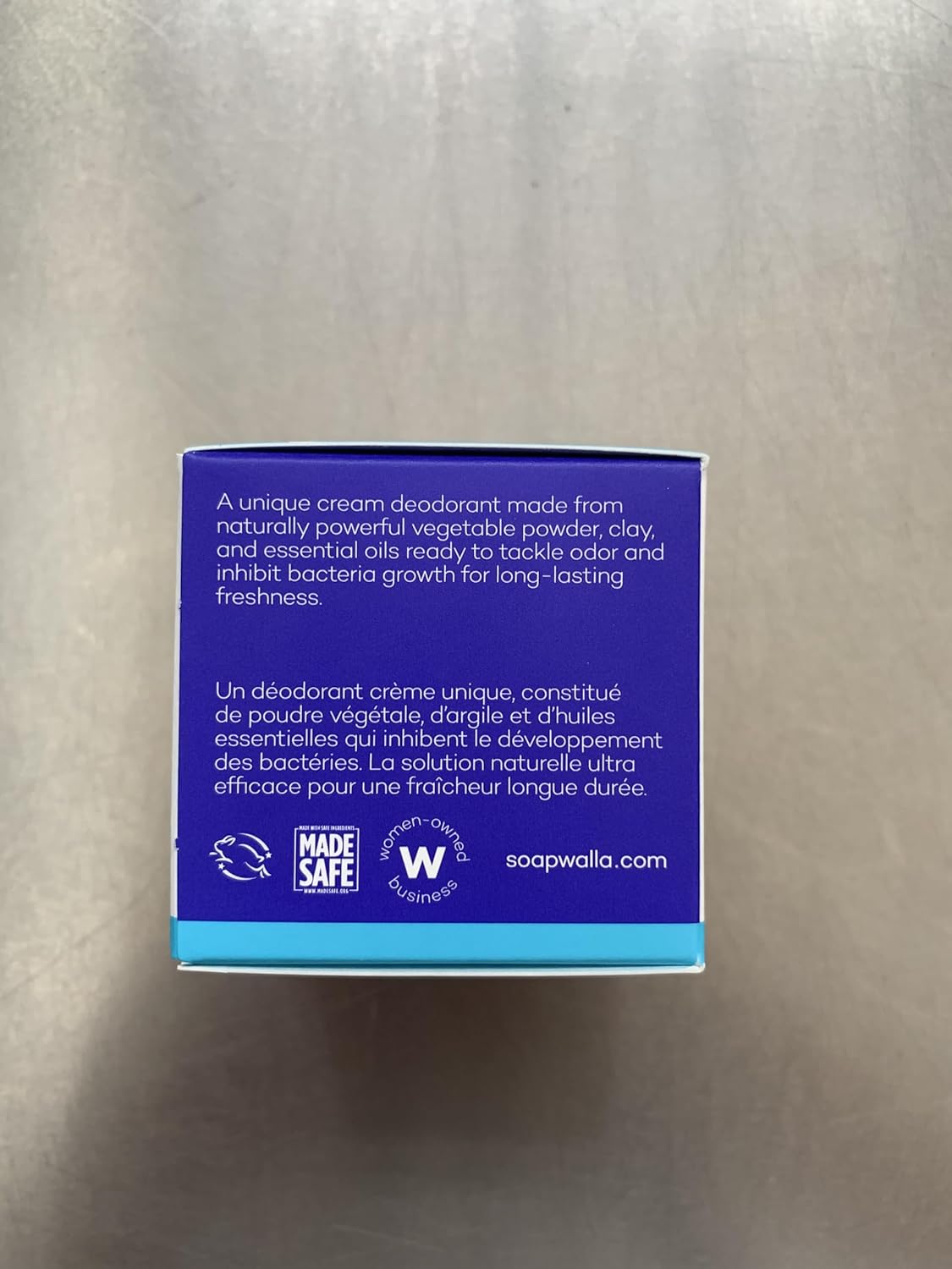 Soapwalla - Natural Citrus Aluminum-Free Deodorant Cream | Vegan, Cruelty-Free, Clean Skincare (Full Size, 2 oz | 57 g) - Image 8