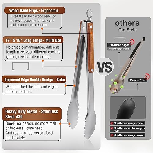 Vista 10 de Multiherramienta 5 en 1 para barbacoa, plegable y portátil, juego de herramientas de parrilla para barbacoa y campamento, juego de utensilios