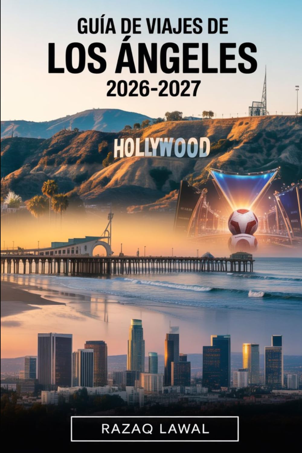 GUÍA DE VIAJES DE LOS ÁNGELES 2026-2027: Descubre Hollywood, Santa Mónica, Beverly Hills, Venice Beach, Malibu, Universal Studios, Disneyland y ... y después de la Copa Mundial de la FIFA 2026