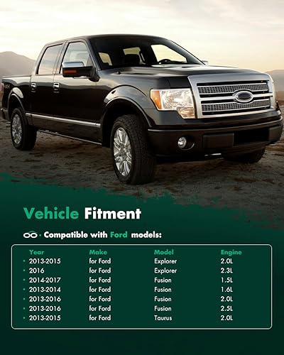 Miniatura 6 de SCITOO Alternador de alto rendimiento 215Amp 11664 repuesto para Ford Explorer 2013-2016, para Fusion 2013-2017, para Taurus 2013-2015, Lincoln para