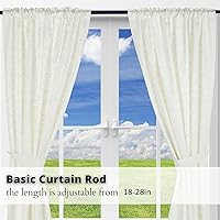 Vista 3 de Yafa Home Fashion Herramientas de barra de cortina ajustables estándar estándar resistentes incluidas