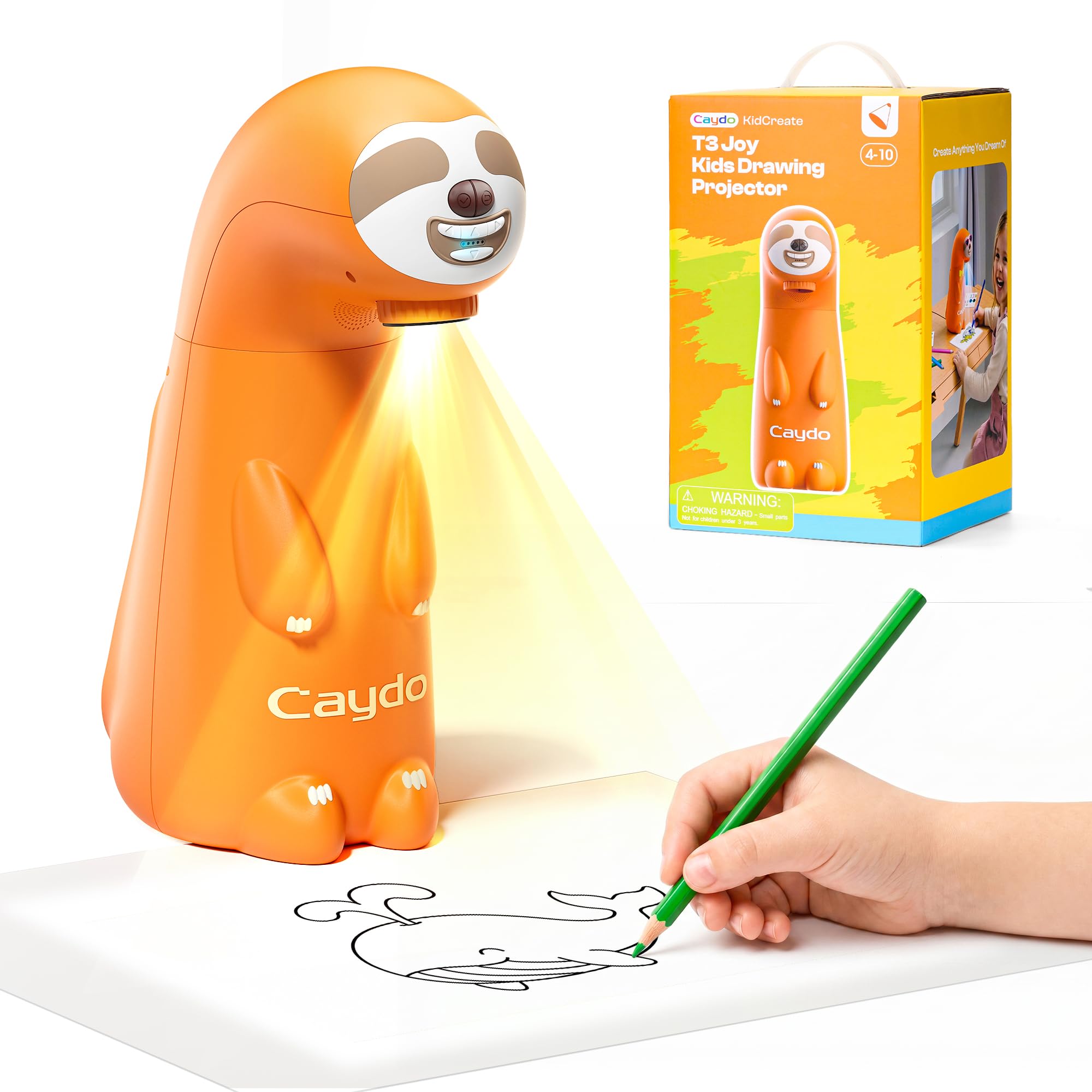 Caydo T3 Joy Kids Drawing Projector Kit, Gift for Boys and Girls Ages 4+ — image 1