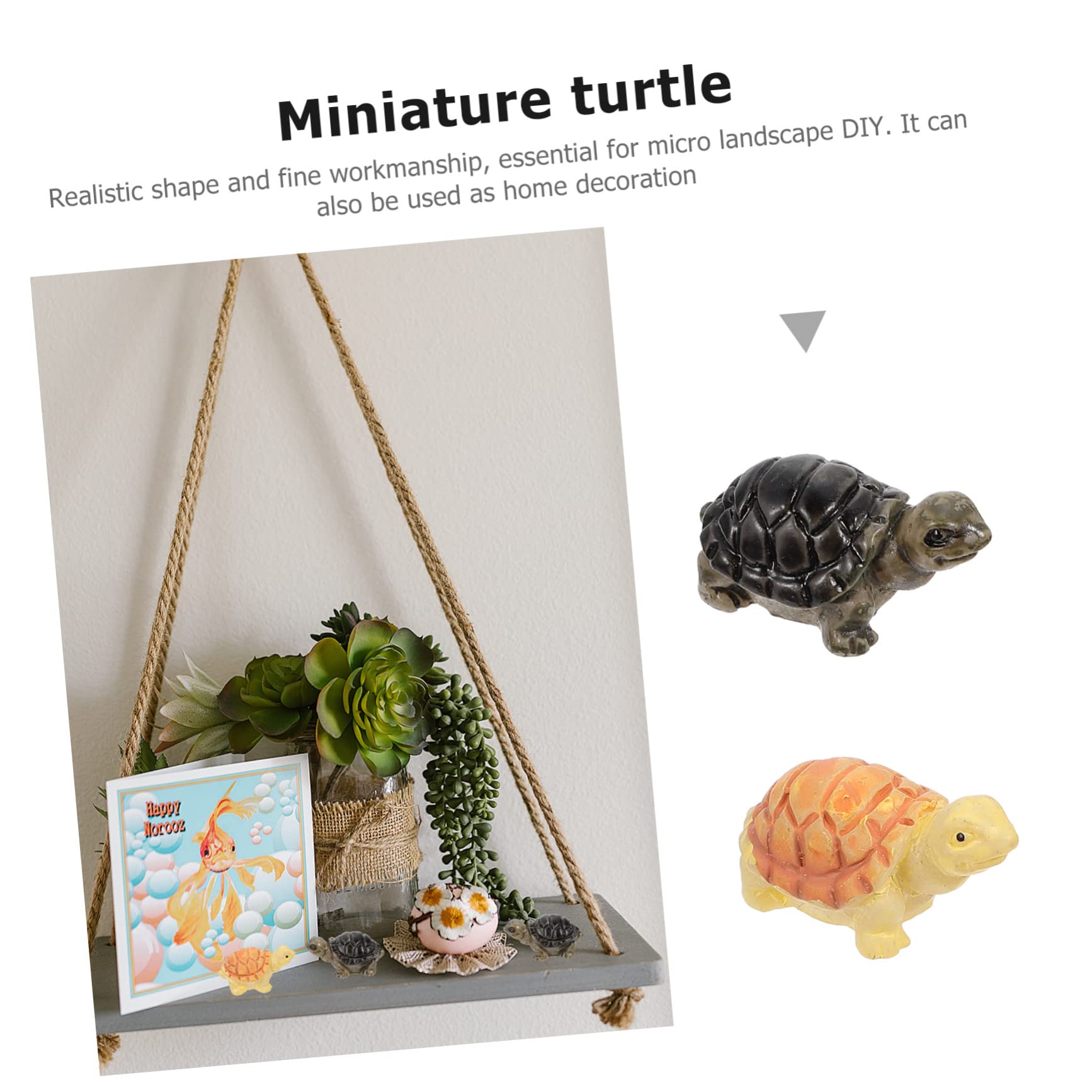 Amazon.co.jp: Ipetboom 10個 水槽の亀の造園 カメ 飼育ケース