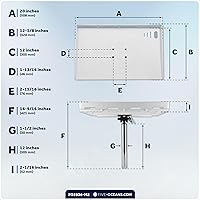 Vista 8 de Five Oceans FO3936-M2 Tabla de cortar para barco, mesa de cebo de línea premium, paquete de 2, soporte para caña, con ranura para cuchillo