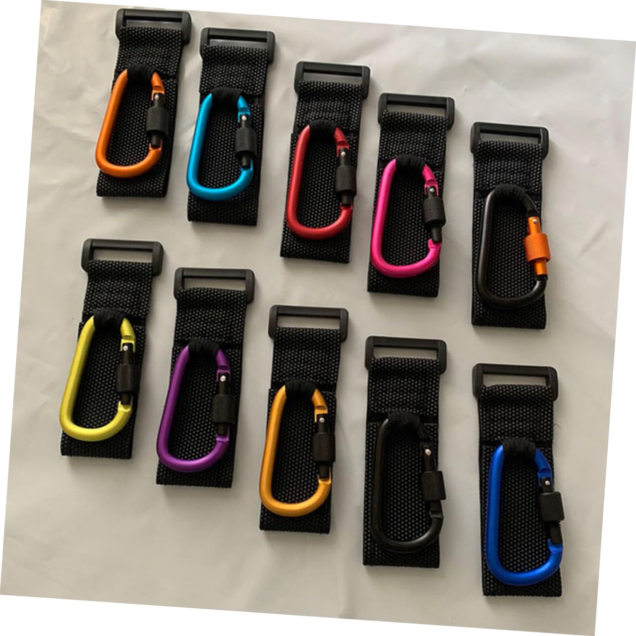 2pcs Stroller Organizer Hooks Slip Hooks Easy to Use Clip for Cart Diaper Bag Accessory Holder Fit Newborn Walker