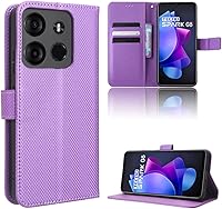 Vista 57 de Case for Honor X7a - Funda de piel sintética con tapa para Honor X7a RKY-LX2, color marrón