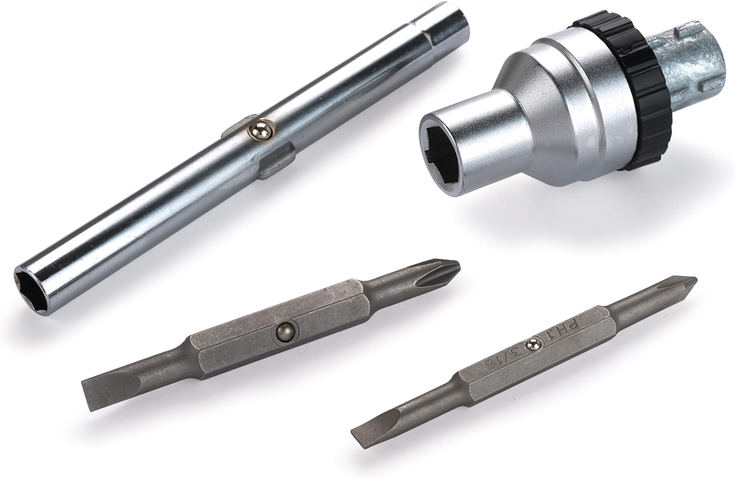 Woodriver 7-Function Ratcheting Screwdriver Turning Kit