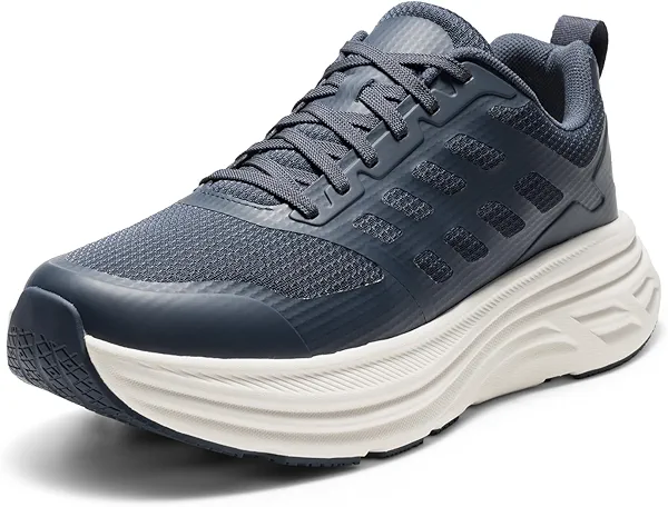 NORTIV 8 Men's Walking Running Tennis Cushioning Shoes ActiveFloat Non Slip Athletic Gym Workout Jogging Comfortable Sneakers